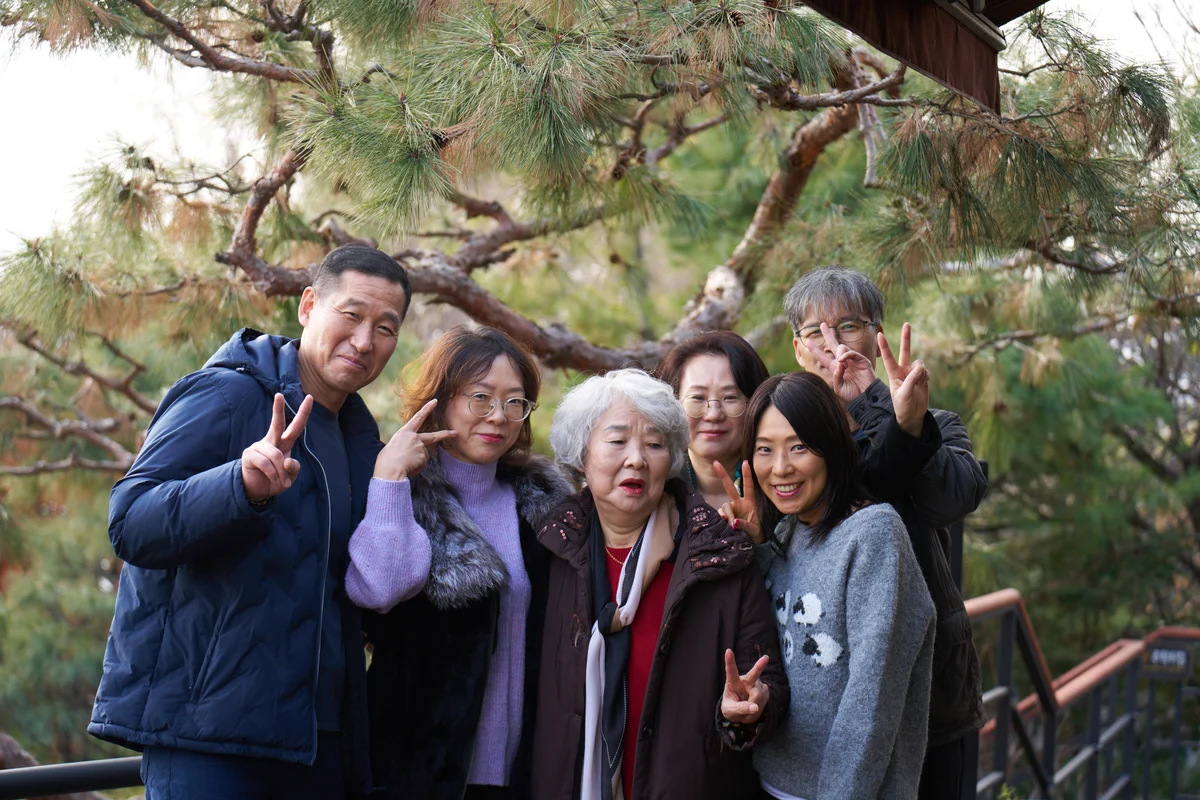할머니 팔순 기념 촬영 사진 1