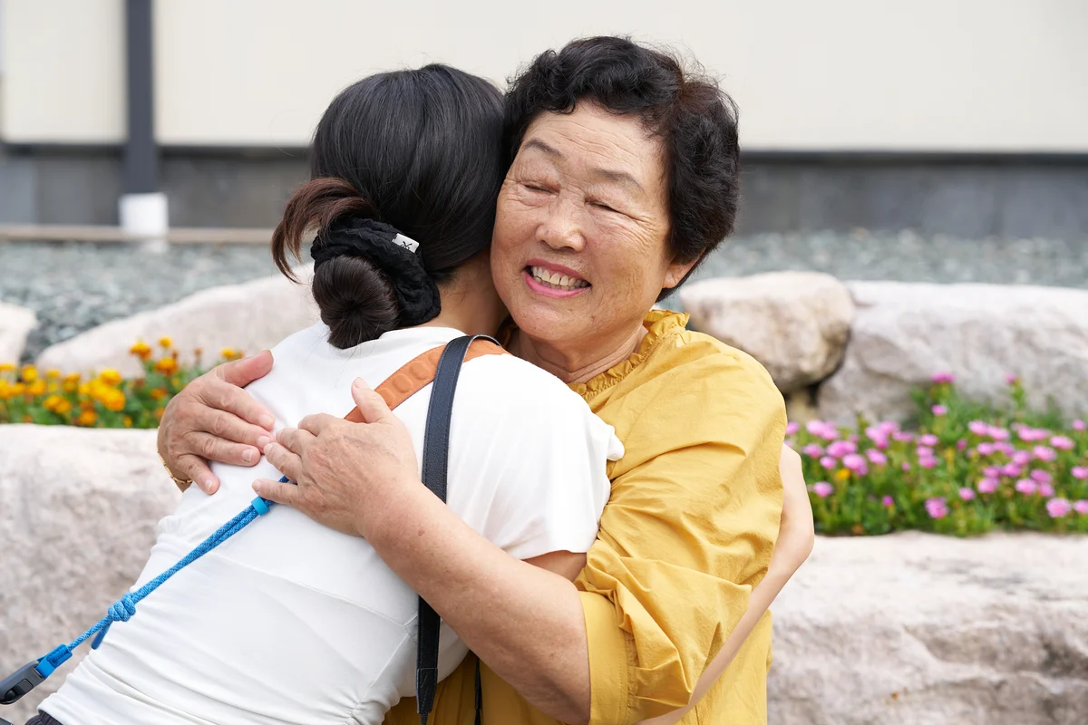 우진 할머니 촬영 사진 1